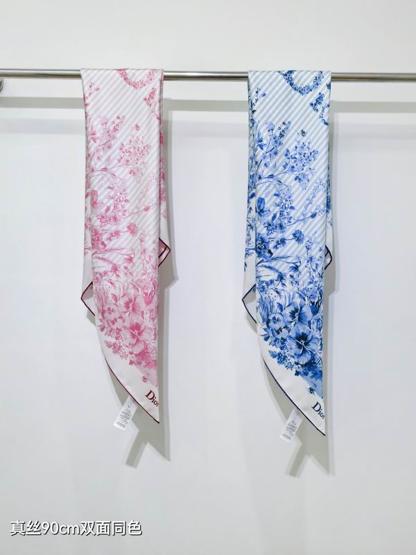 Dior Silk Scarf 90X90cm  E072834